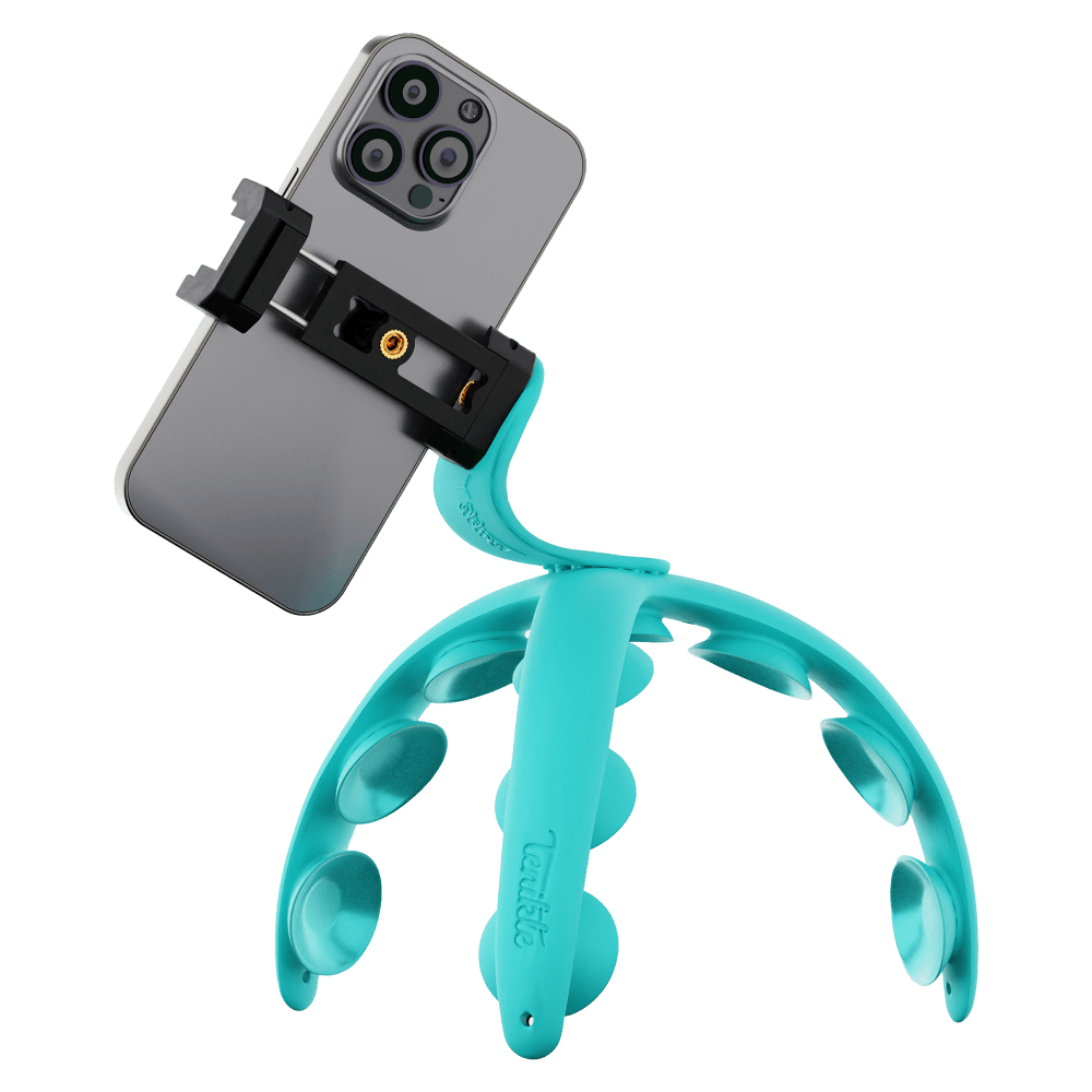 Tenikle PRO Bendable Suction Cup Tripod Mount by Tenikle