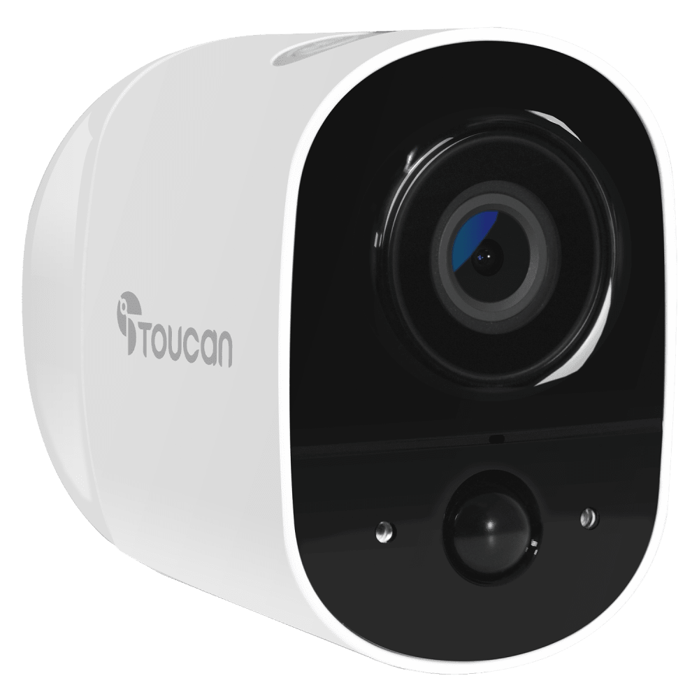 Toucan Wireless Outdoor/Indoor Battery Powered Security Camera 1080p by Toucan