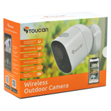 Toucan Wireless Outdoor/Indoor Battery Powered Security Camera 1080p by Toucan