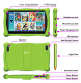 Contixo V10 Kids HD & Bluetooth 7" Tablet - 50 Disney eBooks, Kickstand & Stylus Included by Contixo