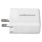 Cellhelmet USB C Dual Wall Charger 20W PD by Cellhelmet