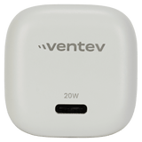 Ventev 20W PD USB C Mini Wall Charger and USB C to Apple Lightning Cable 3.3ft by Ventev