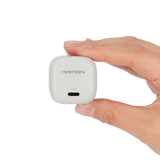 Ventev 20W PD USB C Mini Wall Charger and USB C to Apple Lightning Cable 3.3ft by Ventev