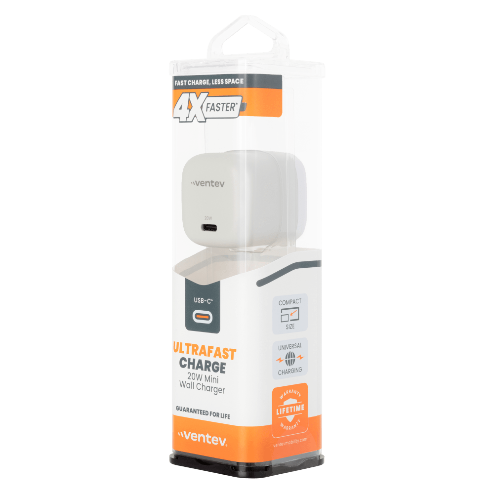 Ventev 20W PD USB C Mini Wall Charger by Ventev