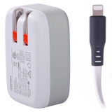 Ventev 30W Wall Charger and USB C to Apple Lightning Cable by Ventev