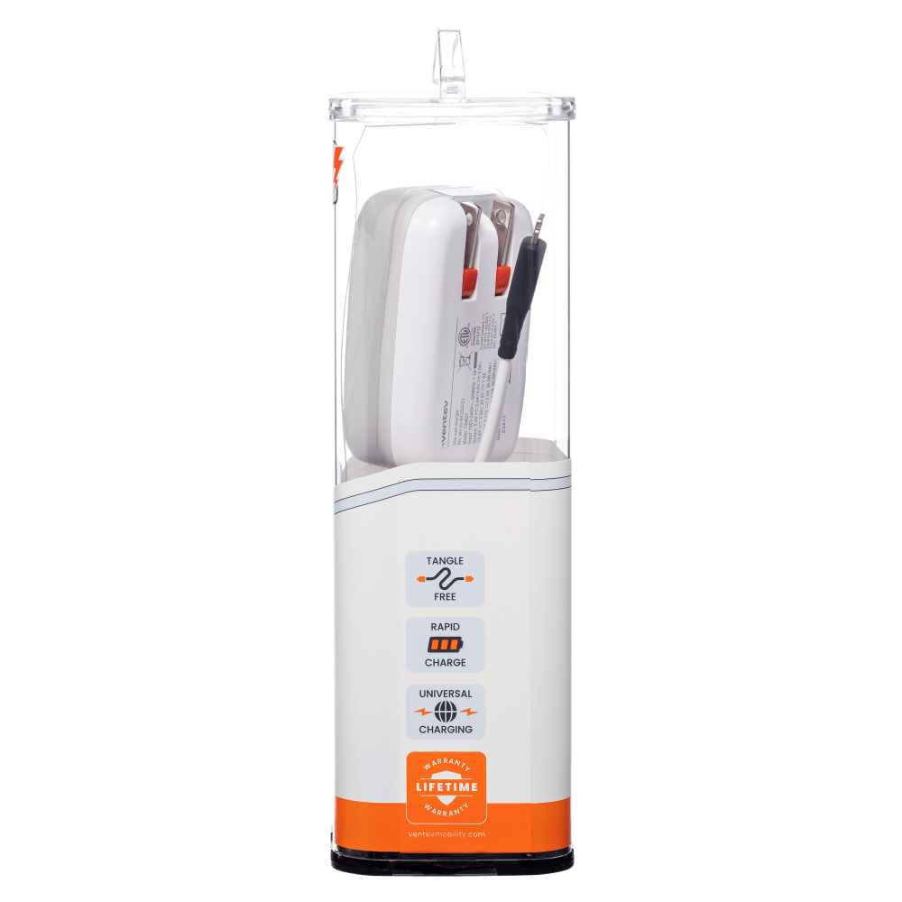 Ventev 30W Wall Charger and USB C to Apple Lightning Cable by Ventev