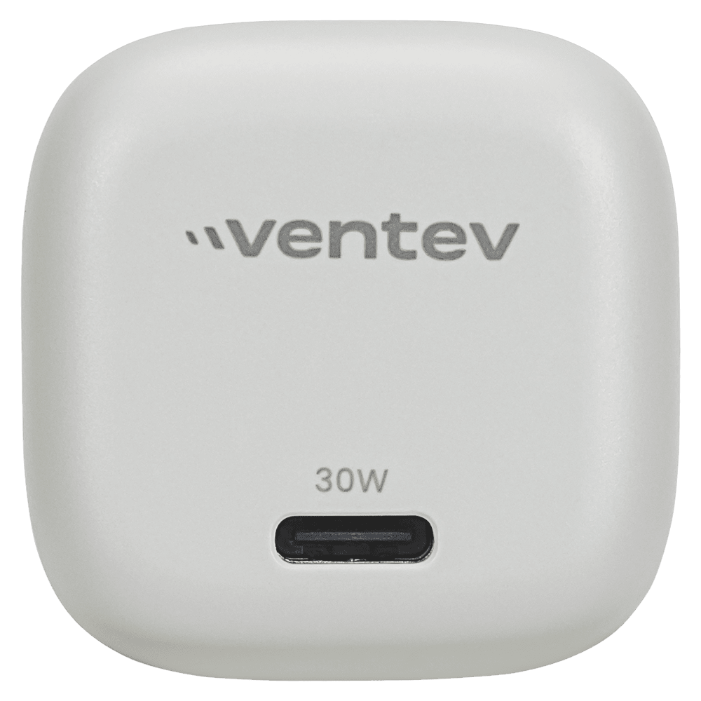 Ventev 30W Mini Wall Charger and USB C to Apple Lightning Cable by Ventev