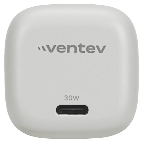 Ventev 30W Mini Wall Charger and USB C to Apple Lightning Cable by Ventev