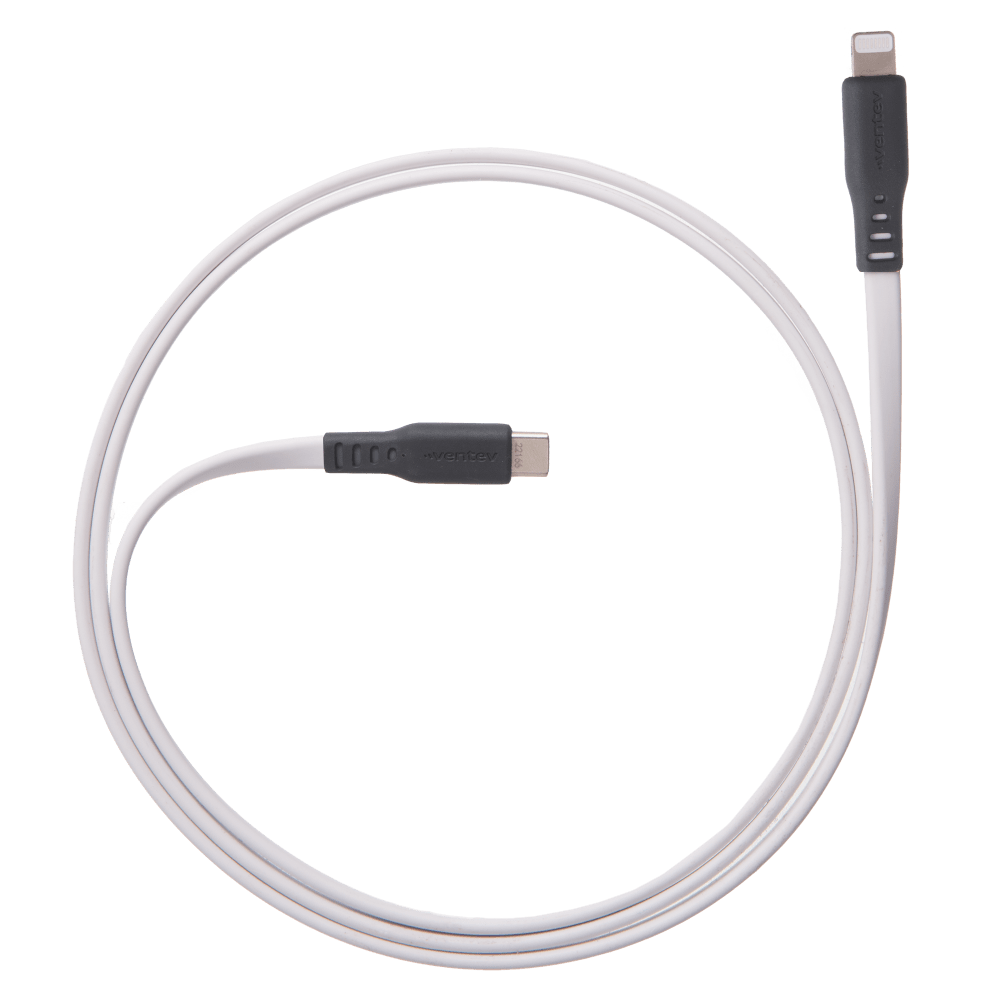 Ventev 30W Mini Wall Charger and USB C to Apple Lightning Cable by Ventev