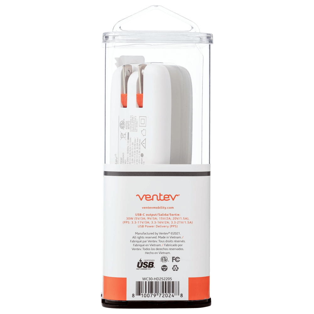 Ventev PD 30W USB C Wall Charger by Ventev