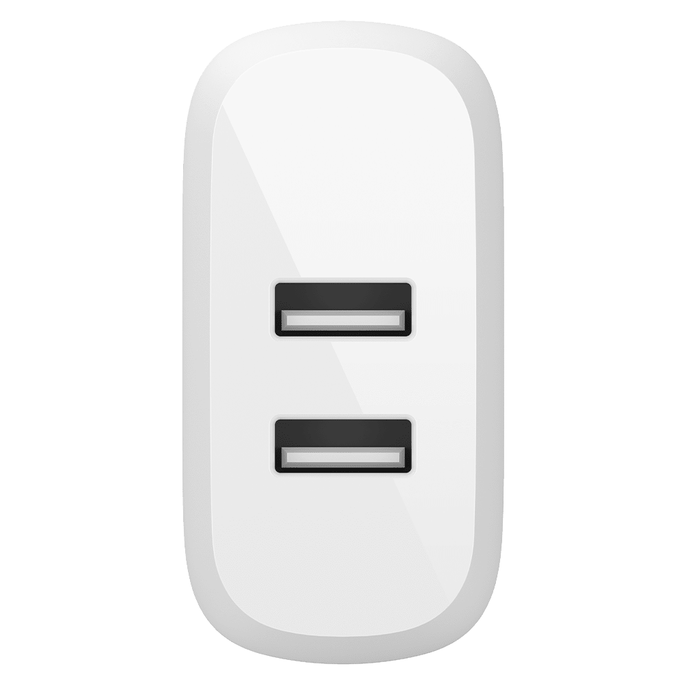 Belkin Dual Port USB A 24W Wall Charger by Belkin