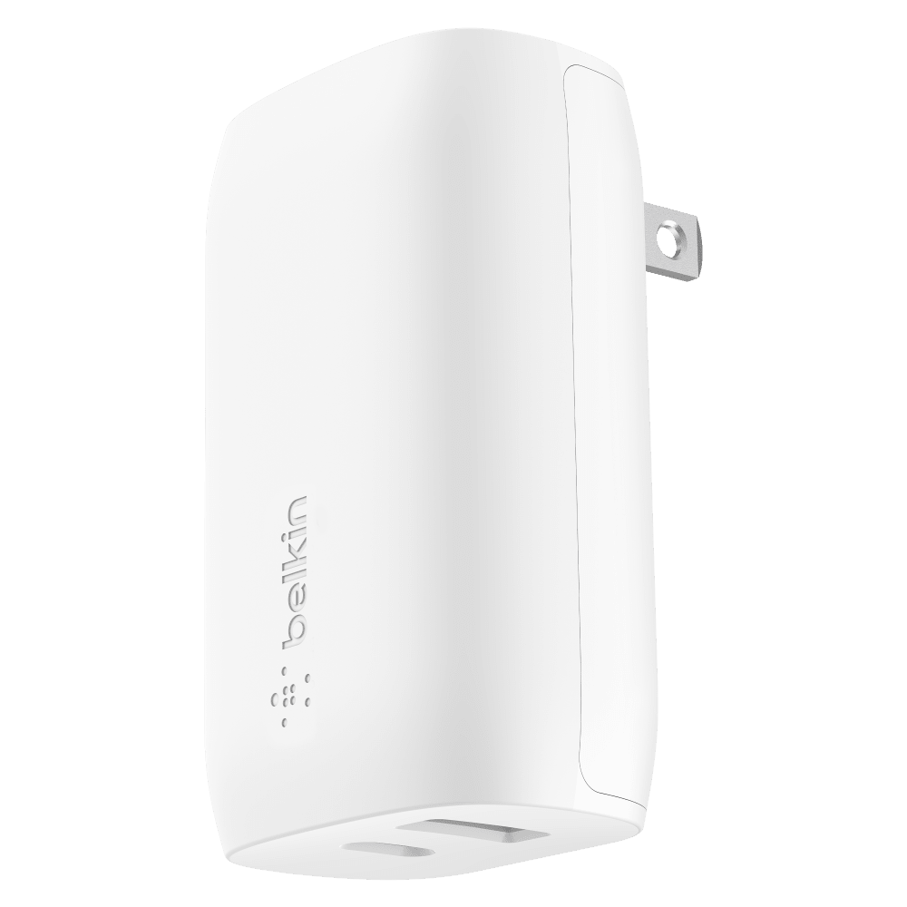 Belkin Dual Port USB A and USB C PD 37W Wall Charger with PPS by Belkin