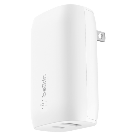 Belkin Dual Port USB A and USB C PD 37W Wall Charger with PPS by Belkin