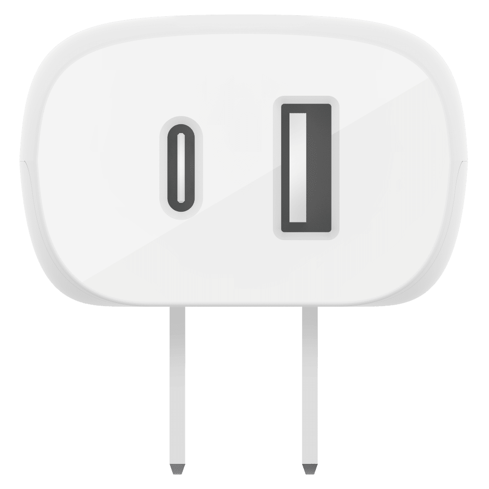 Belkin Dual Port USB A and USB C PD 37W Wall Charger with PPS by Belkin