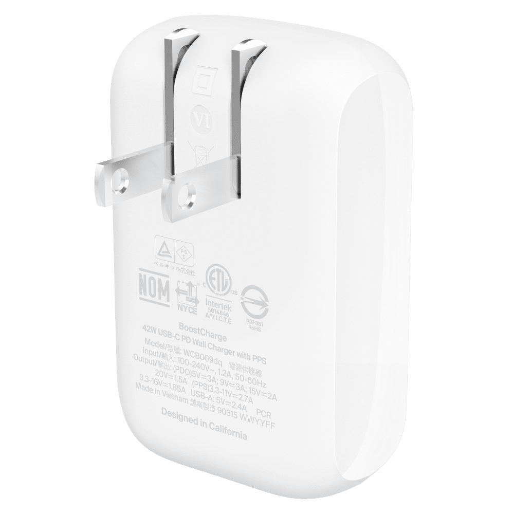 Belkin BoostCharge Dual Wall Charger PD 42W by Belkin