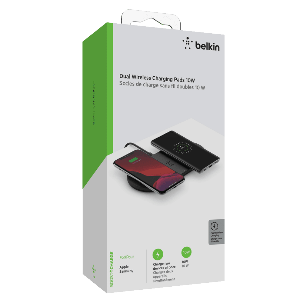 Belkin Dual Wireless Charging Pad 10W by Belkin