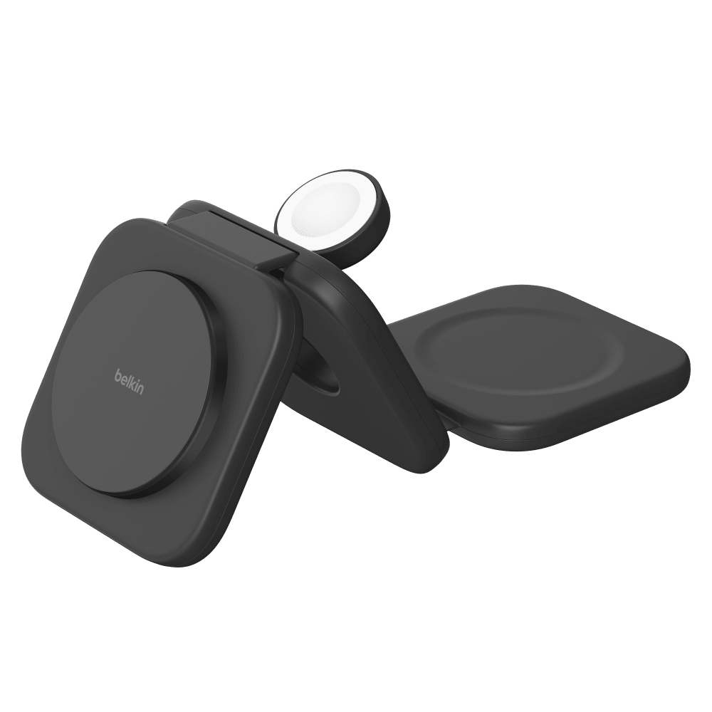 Belkin Boost Charge Pro 3 in 1 Wireless Charging Travel Pad with Qi2 by Belkin