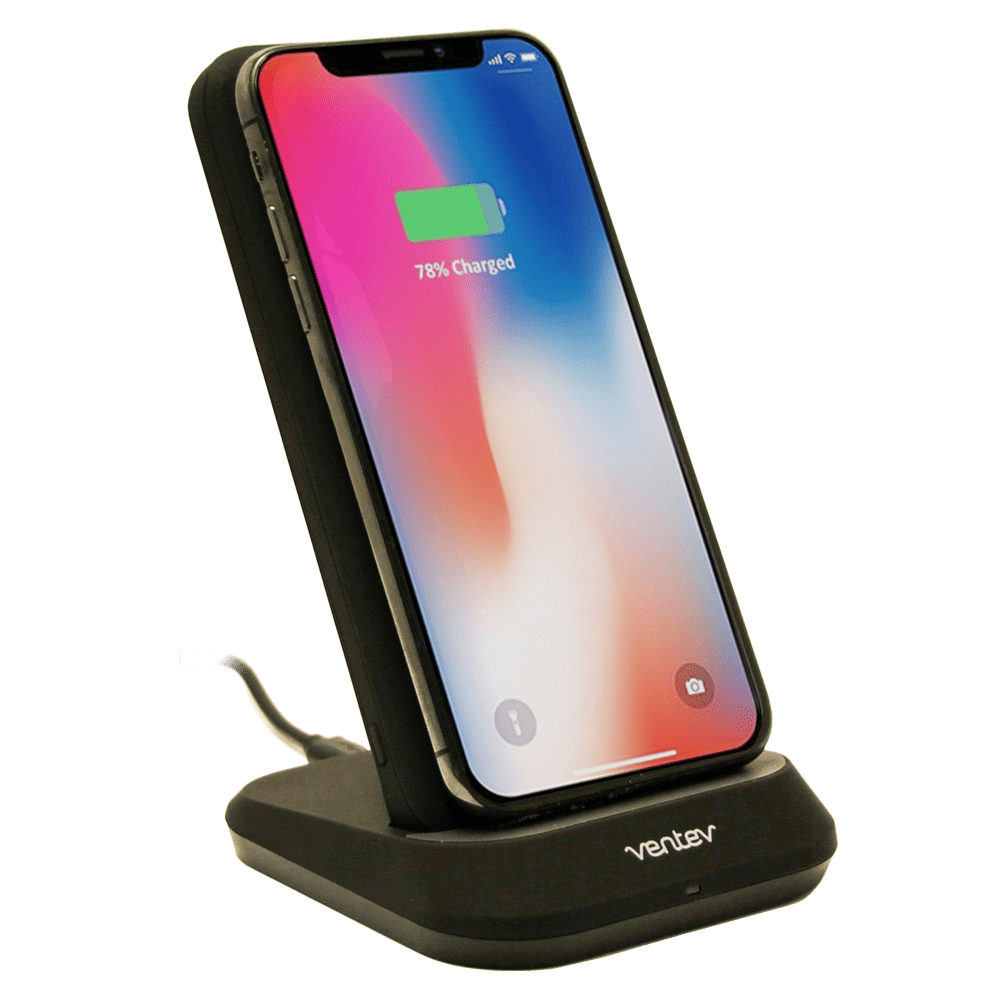 Ventev Wireless Battery Charge Stand 10W 10,000 mAh by Ventev