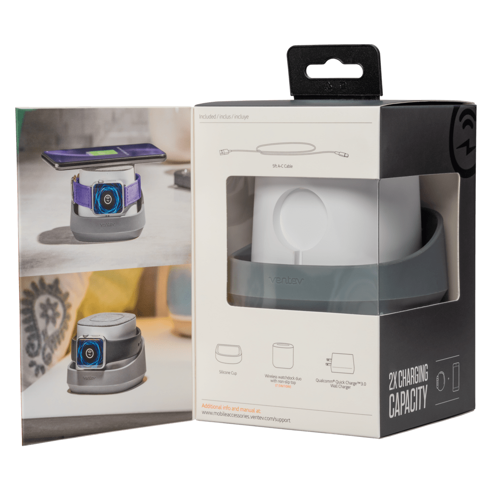 Ventev wireless watchdock duo 10W by Ventev