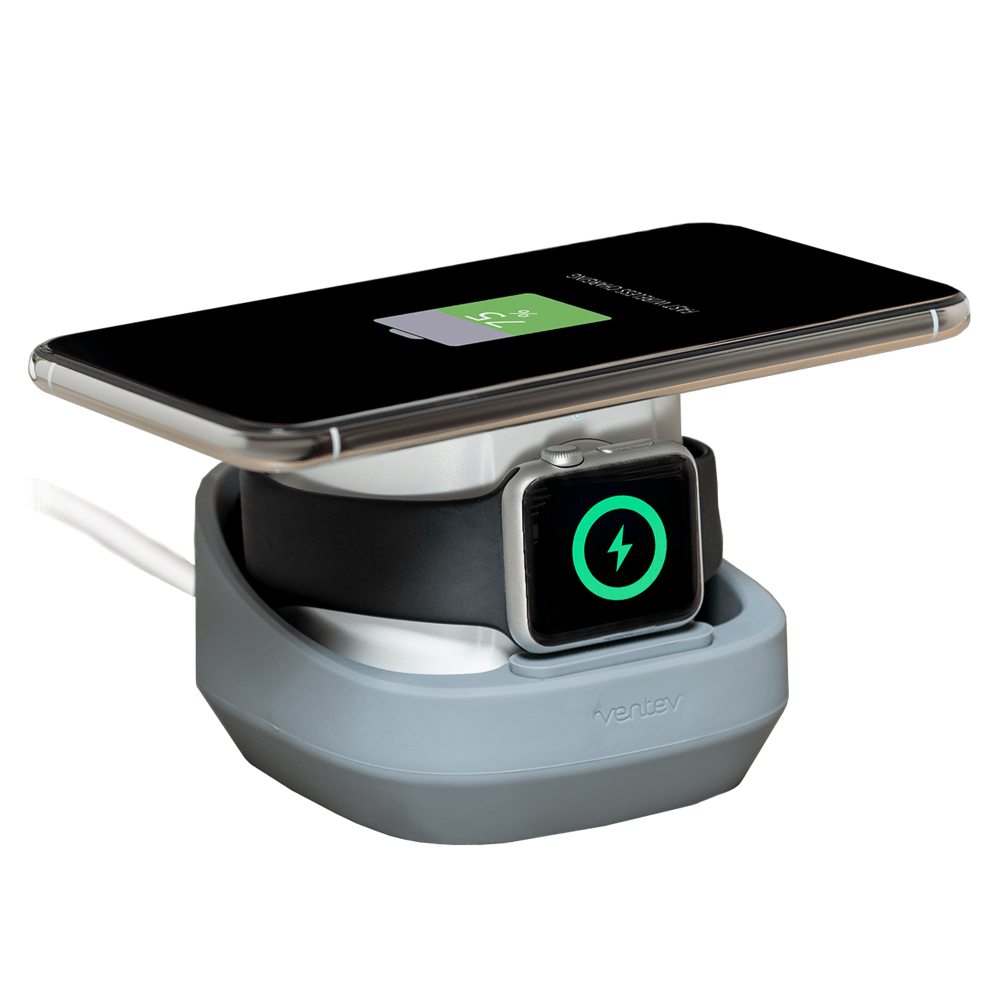 Ventev wireless watchdock duo Wireless Charging Pad 10W and Apple Watch Charger by Ventev