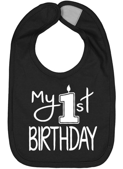 My First Birthday Smash Cake Bib