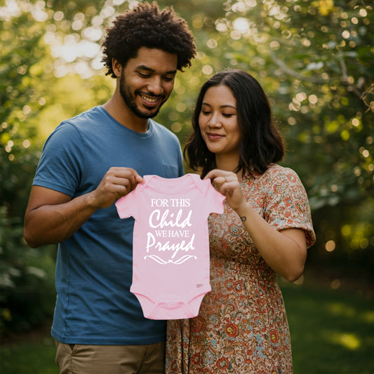 For This Child We Have Prayed Onesies & Bodysuits