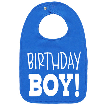 Birthday Boy First Birthday Smash Cake Bib