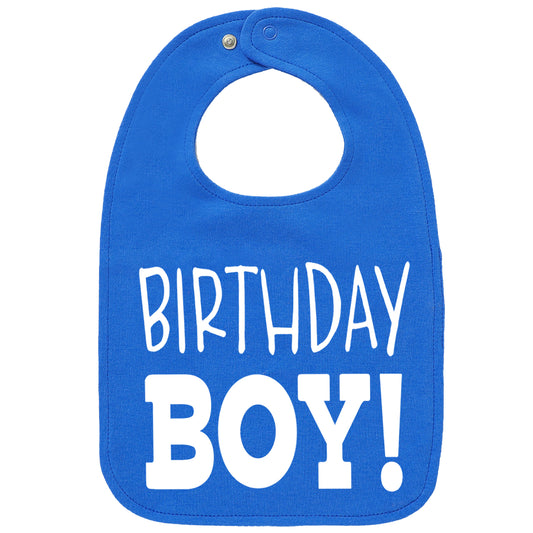 Birthday Boy First Birthday Smash Cake Bib