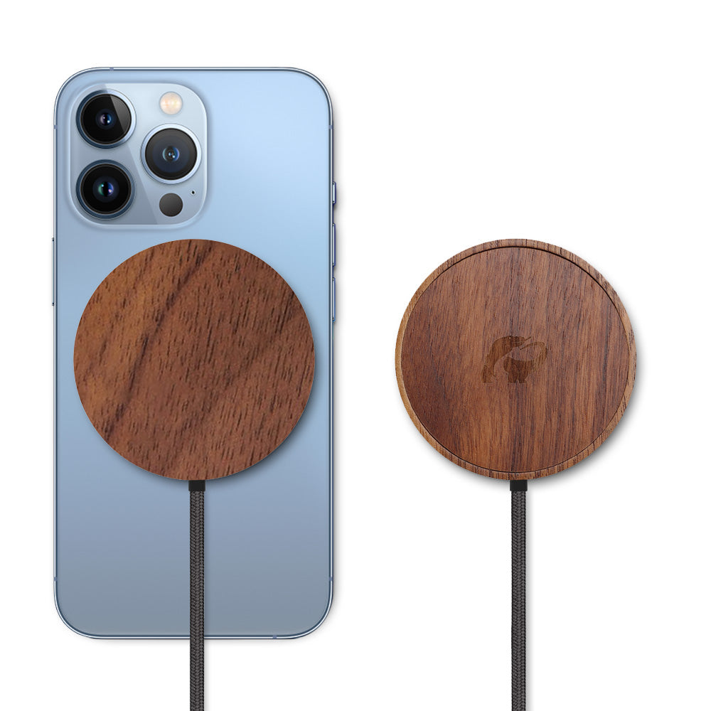 Wood Wireless Charger by Komodoty