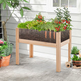 30/47 Inch Wooden Raised Garden Bed-S