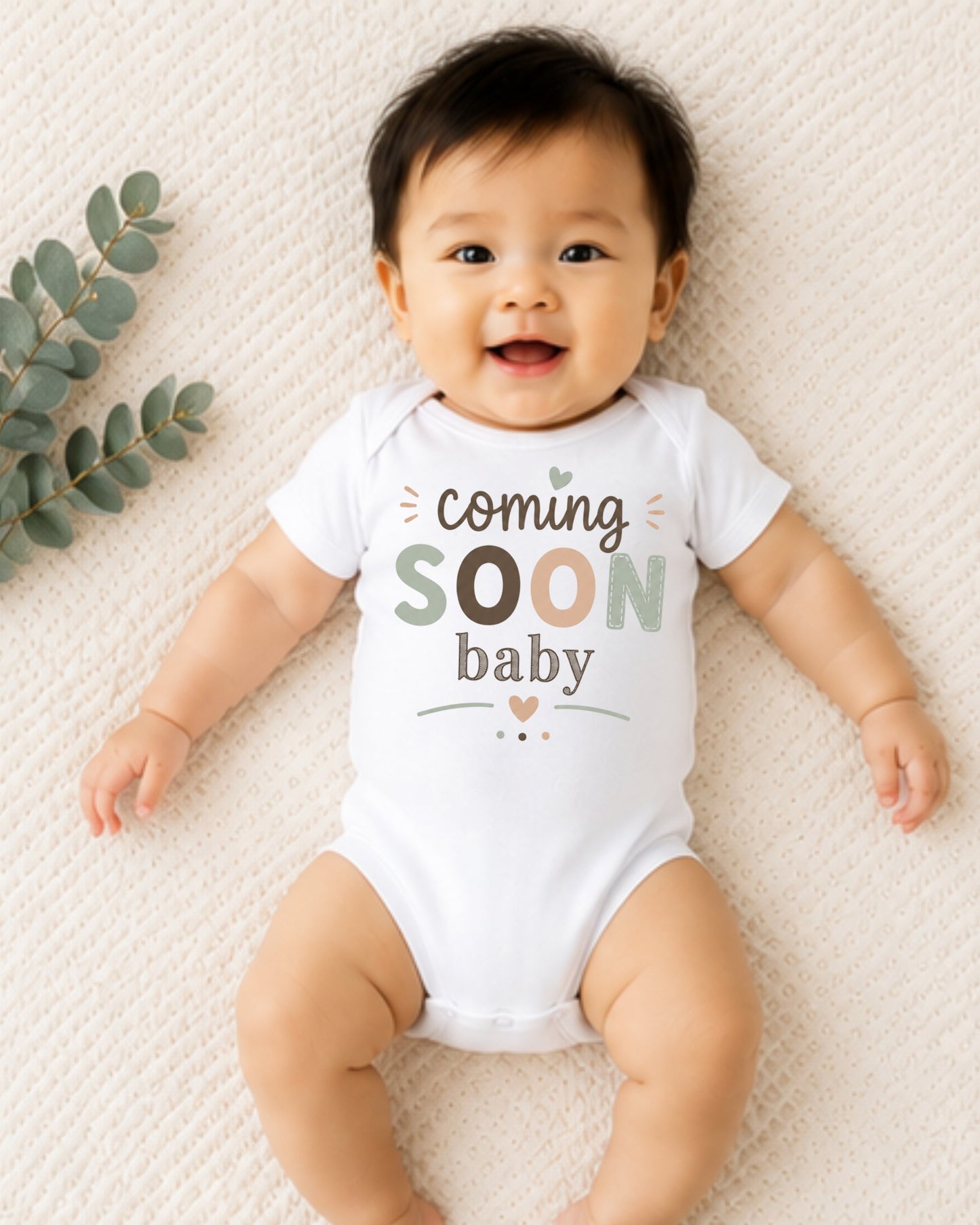 Coming Soon Baby - Announcement Bodysuit