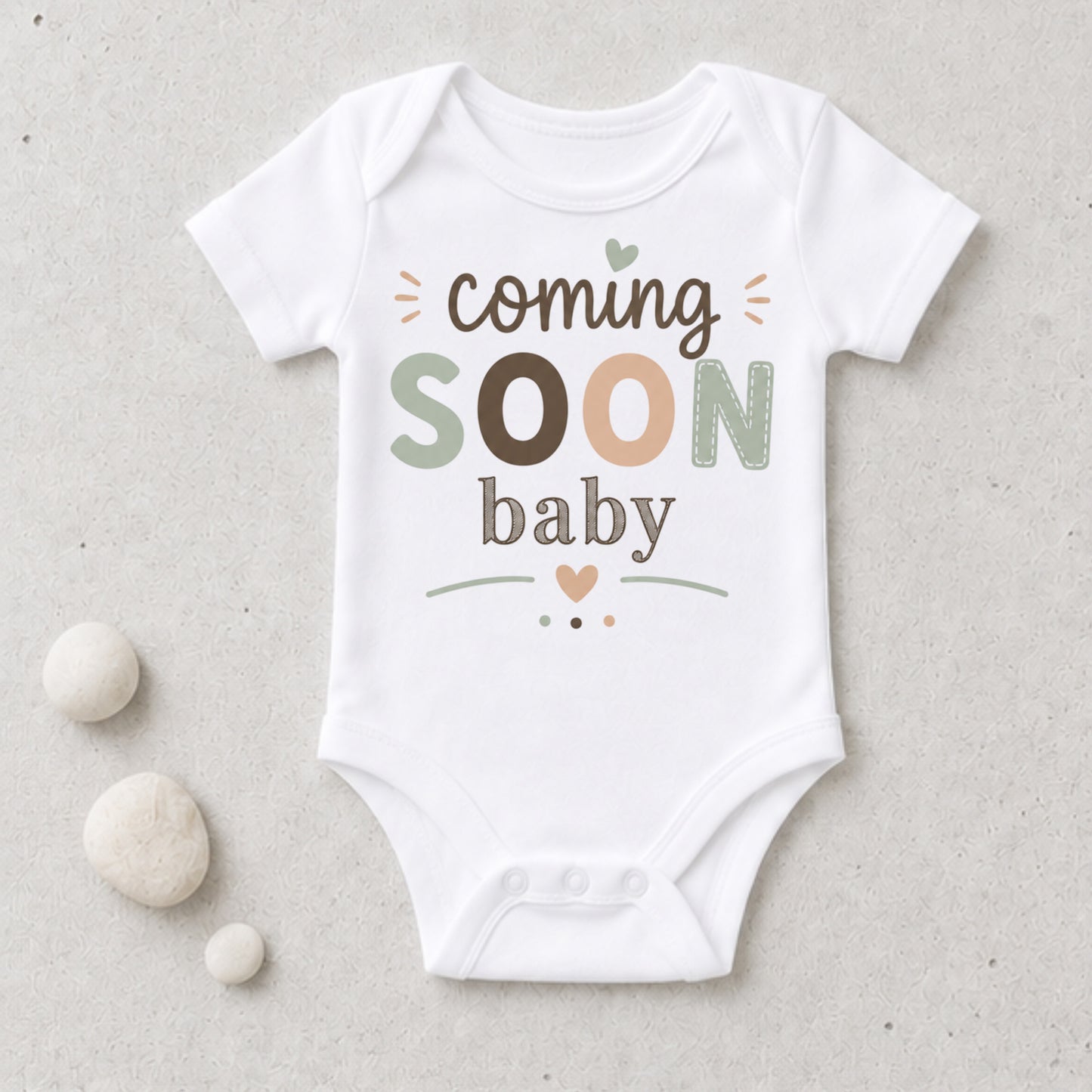 Coming Soon Baby - Announcement Bodysuit