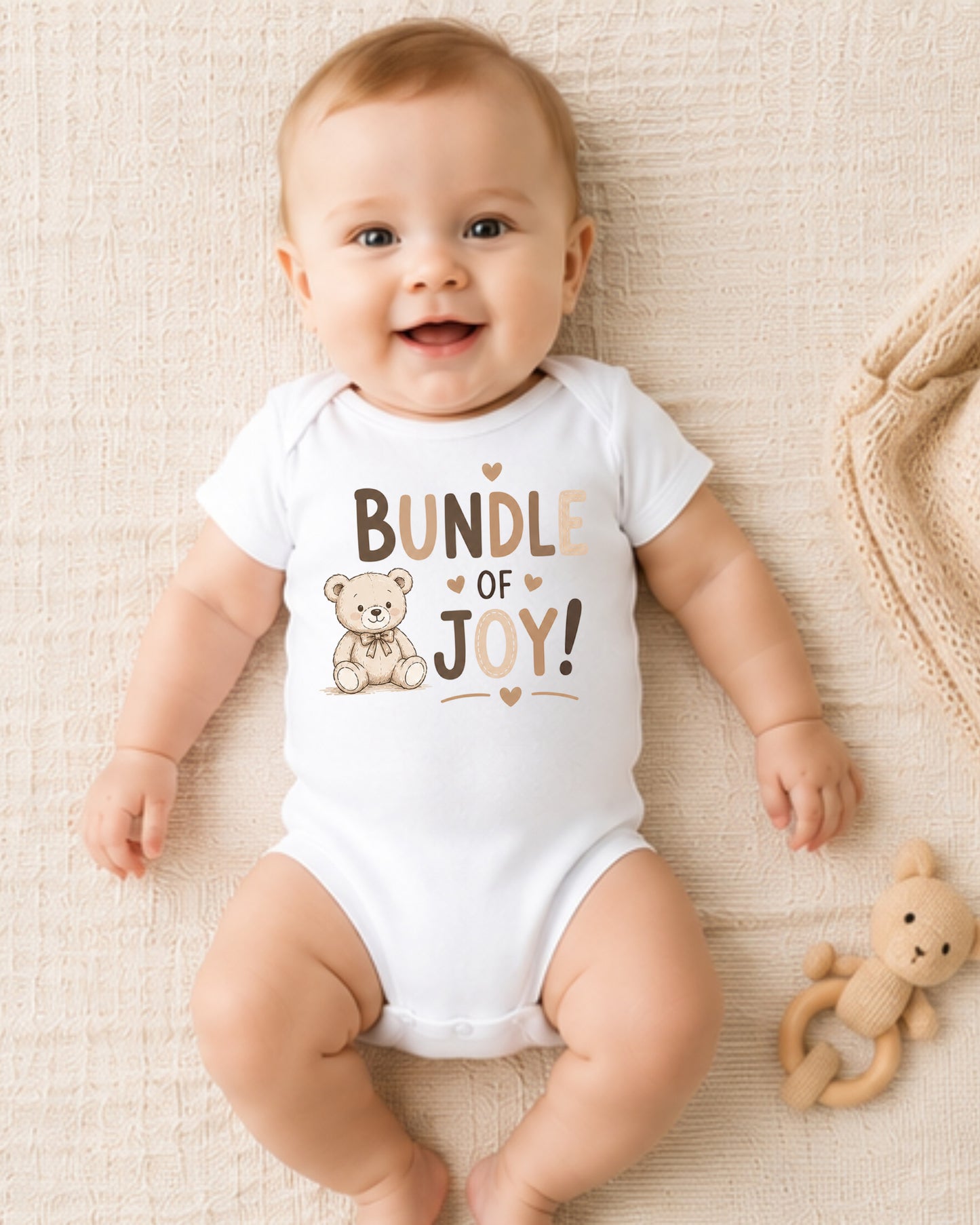 Bundle of Joy - Baby Announcement Bodysuit