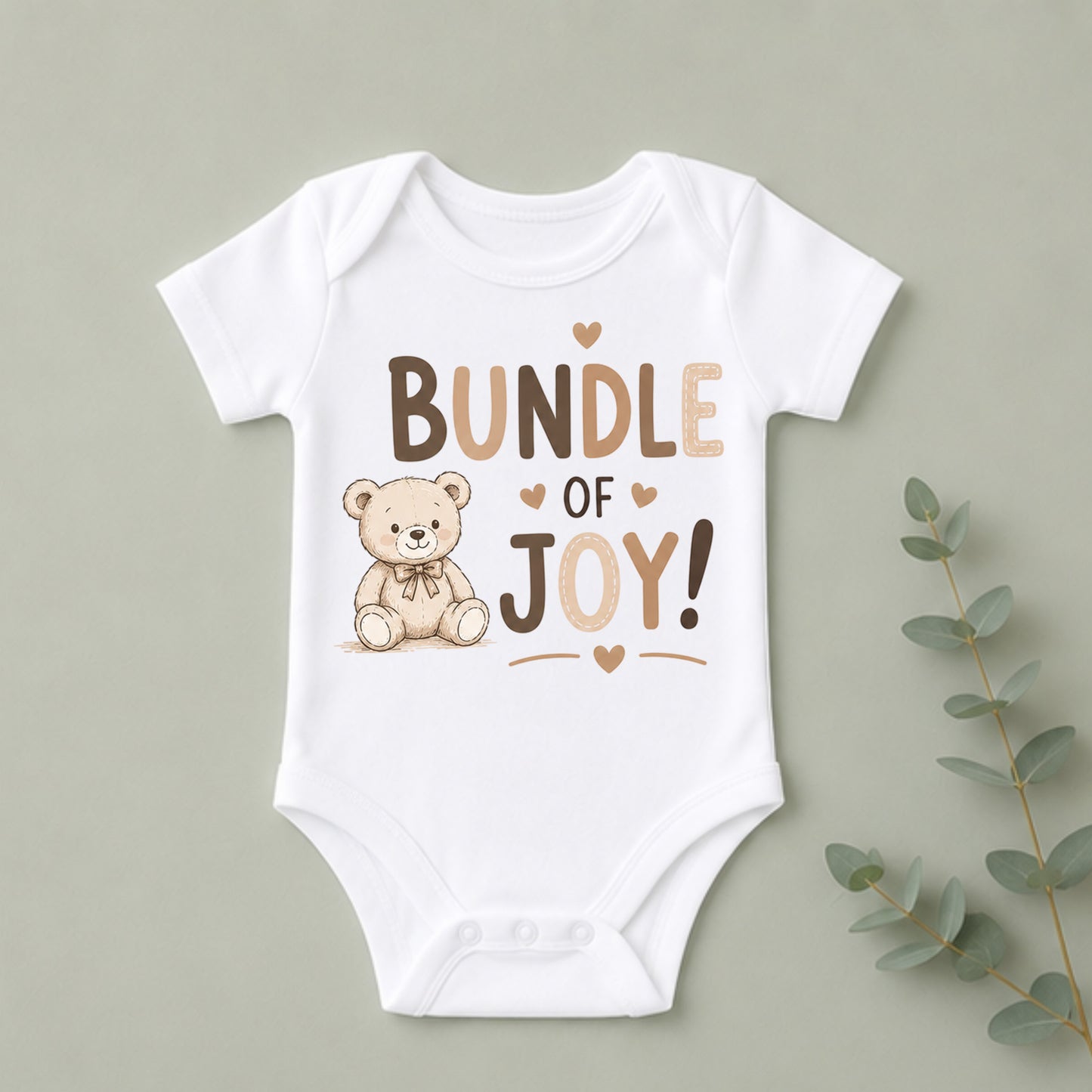 Bundle of Joy - Baby Announcement Bodysuit