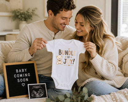 Bundle of Joy - Baby Announcement Bodysuit