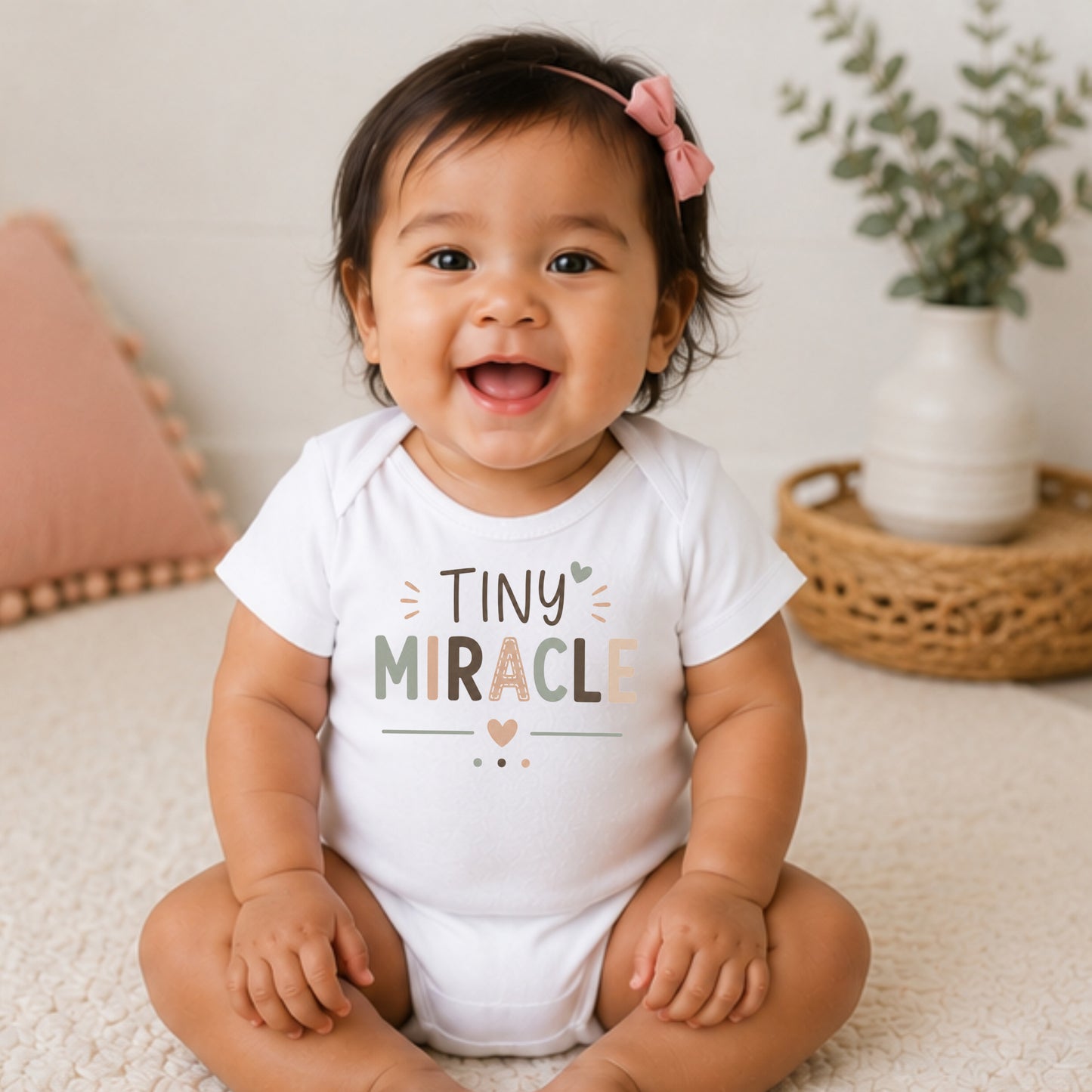 Tiny Miracle - Baby Is Here Bodysuit