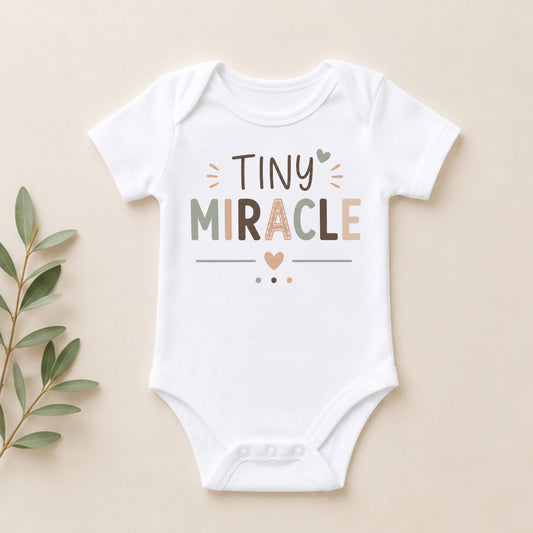 Tiny Miracle - Baby Is Here Bodysuit