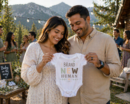 Brand New Human - Baby Is Here Bodysuit