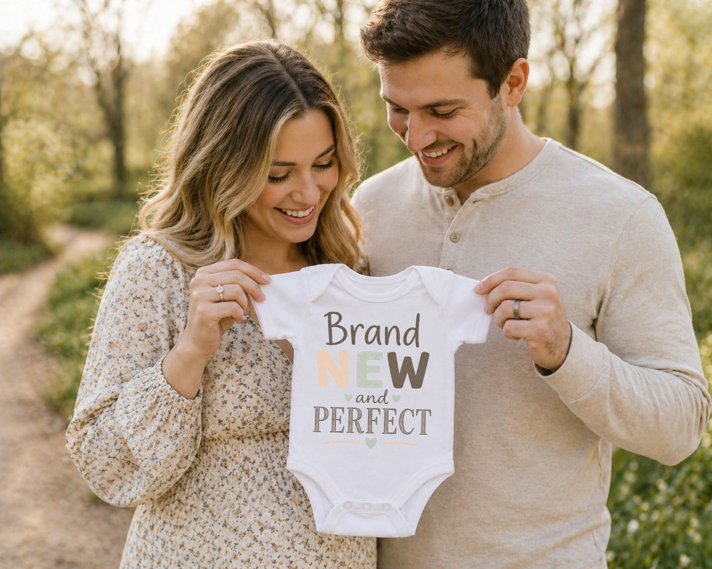 Brand New And Perfect - Baby Is Here Bodysuit