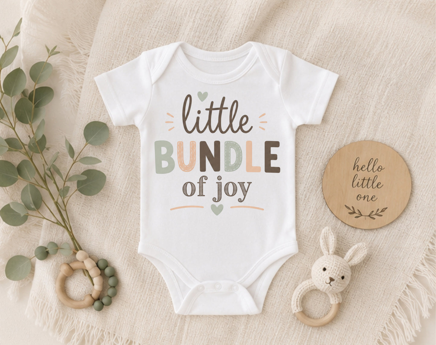 Little Bundle Of Joy - Baby Is Here Bodysuit