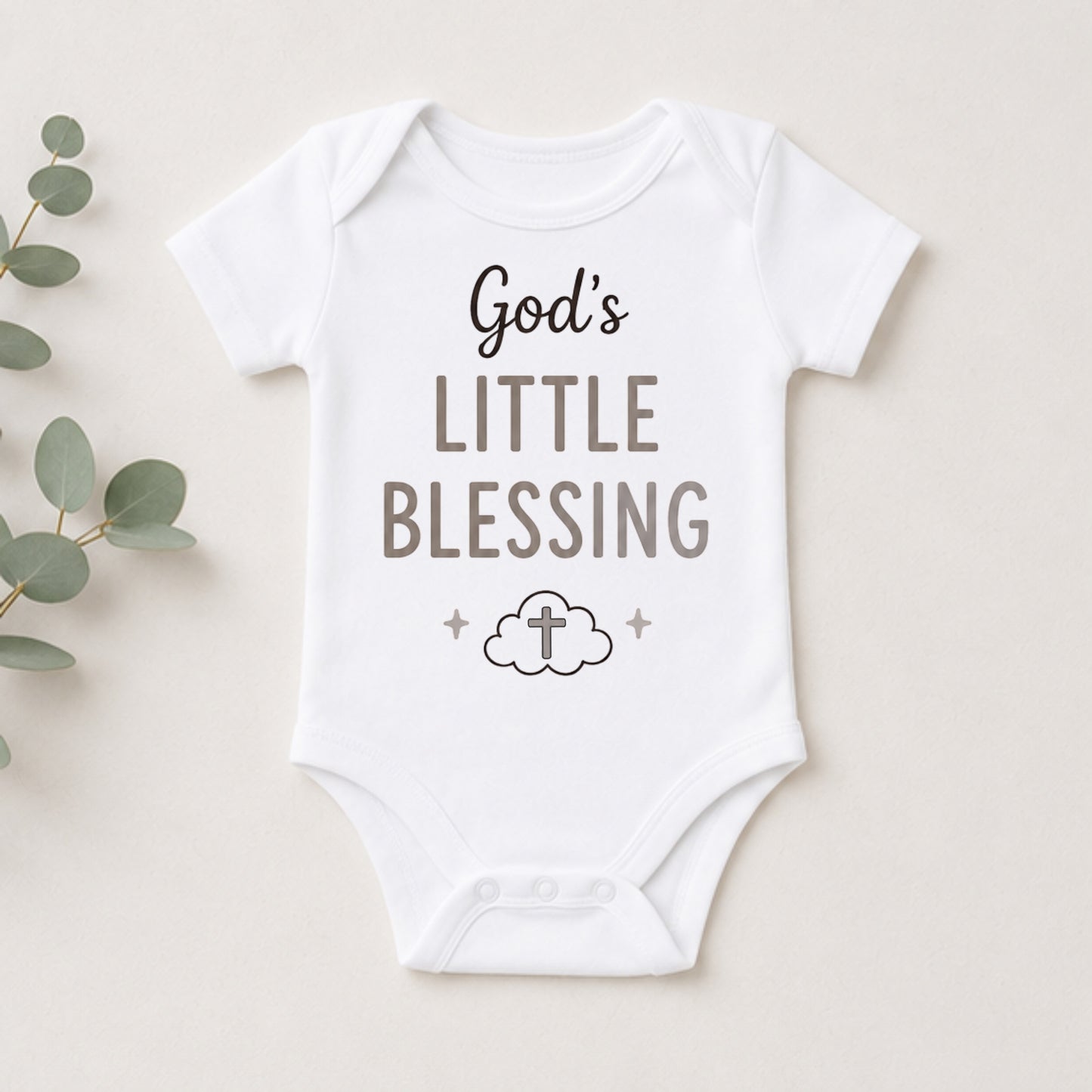 God's Little Blessing - Dedication Bodysuit