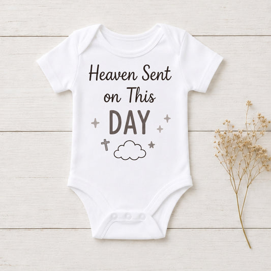 Heaven Sent On This Day - Dedication Bodysuit
