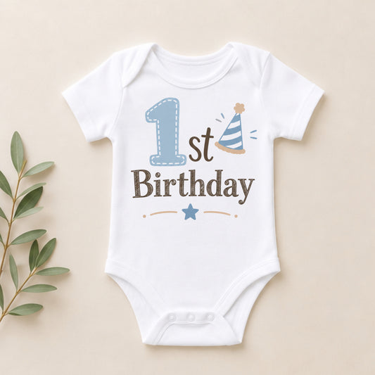 1st Birthday II - First Birthday Bodysuit