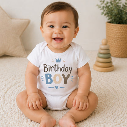 Birthday Boy I - First Birthday Bodysuit