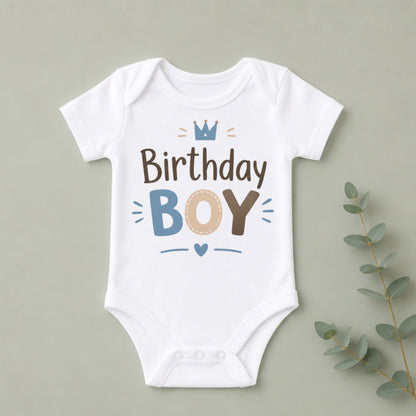 Birthday Boy I - First Birthday Bodysuit