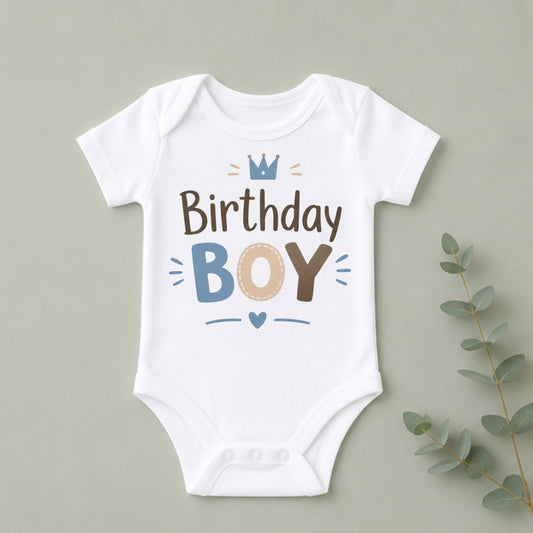 Birthday Boy I - First Birthday Bodysuit