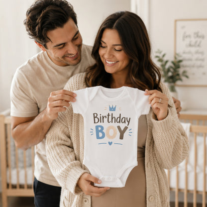 Birthday Boy I - First Birthday Bodysuit