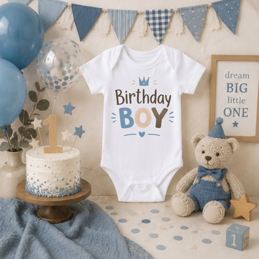 Birthday Boy I - First Birthday Bodysuit