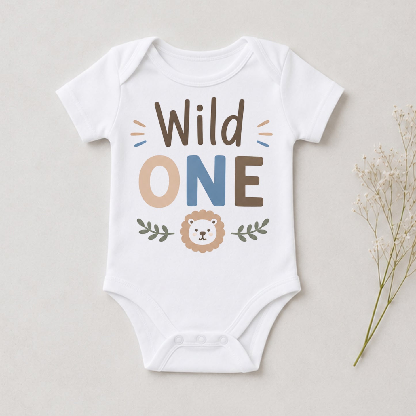 Wild One I - First Birthday Bodysuit