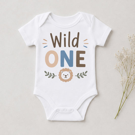 Wild One I - First Birthday Bodysuit
